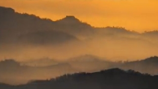 在威尼斯的天空中